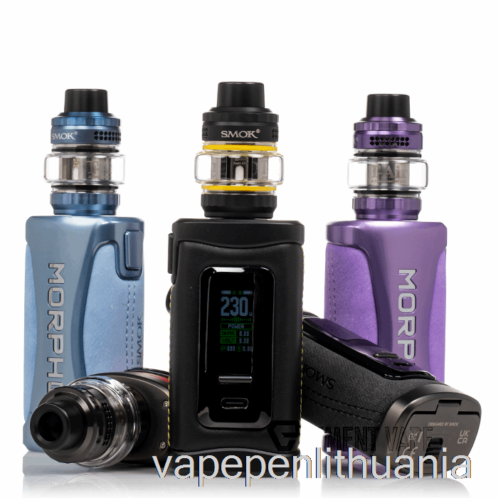 Smok Morph 3 230w Starter Kit Purple Pink Vape Skystis